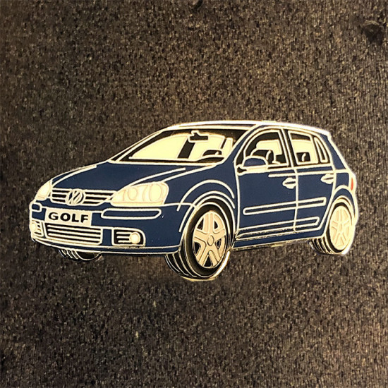 Volkswagen golf blue